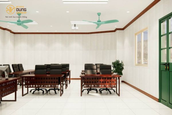 Thiết kế thi công phòng họp khoa chấn thương chỉnh hình Bệnh Viện Việt Đức - Hà Nội