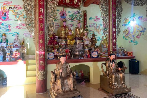 Bàn giao Tượng mẫu Diêu Trì và Ngọc Hoàng tại Vũ Thư, Thái Bình