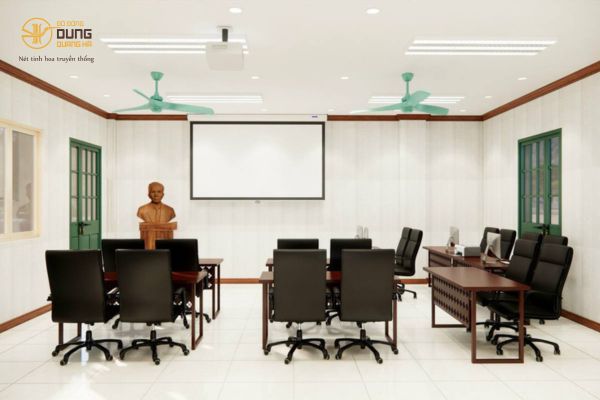 Thiết kế thi công phòng họp khoa chấn thương chỉnh hình Bệnh Viện Việt Đức - Hà Nội