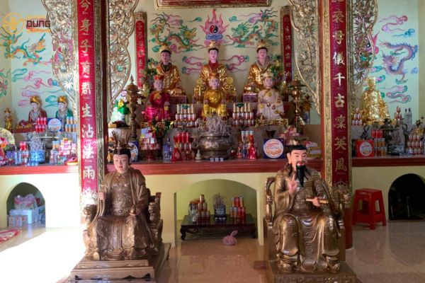 Bàn giao Tượng mẫu Diêu Trì và Ngọc Hoàng tại Vũ Thư, Thái Bình