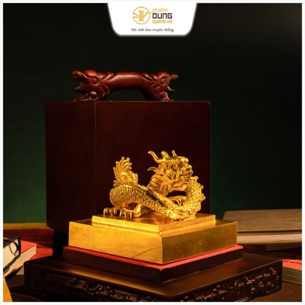 Ý Nghĩa & Lưu Ý Của Ấn Rồng Bằng Đồng Phong Thủy 