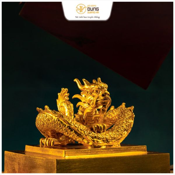 Ý Nghĩa & Lưu Ý Của Ấn Rồng Bằng Đồng Phong Thủy 