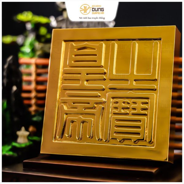 Ấn Rồng Mạ Vàng - Giá trị đẳng cấp quyền lực 