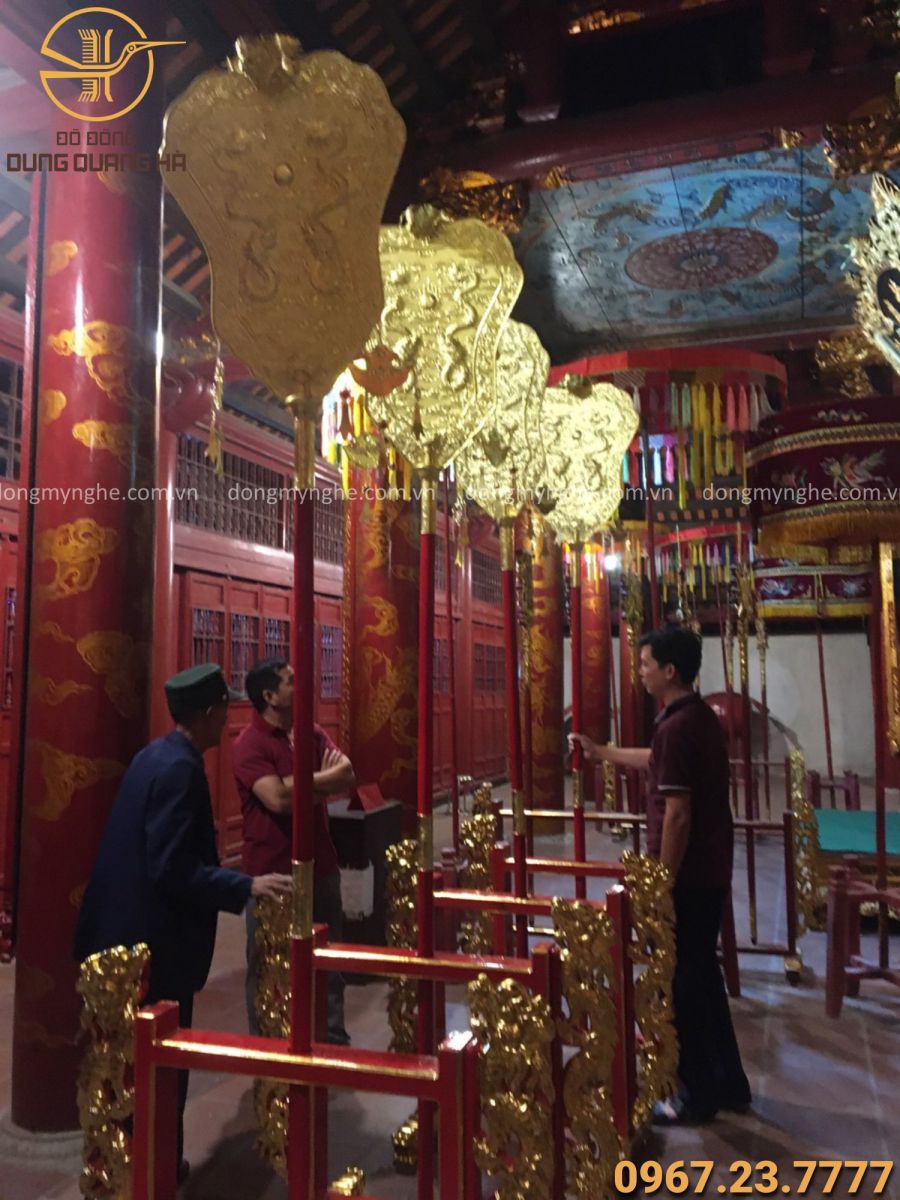 quạt thờ bằng đồng quạt thờ bằng đồng