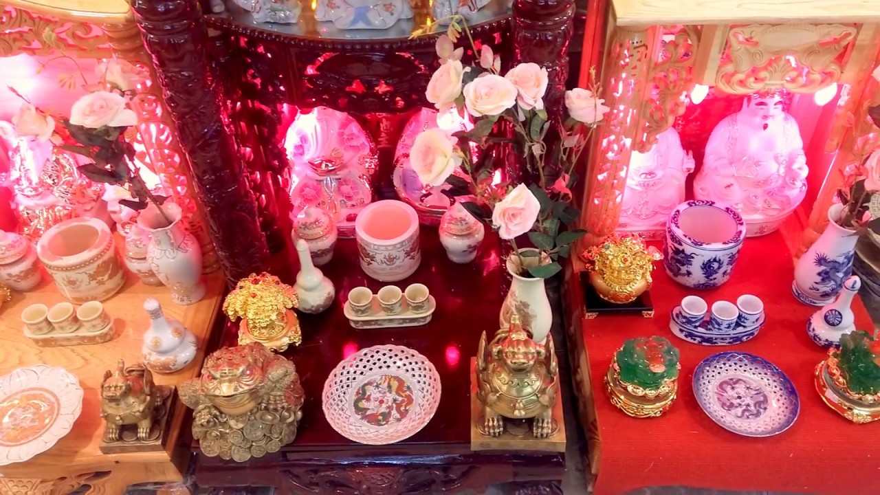 Cách đặt tỳ hưu trên bàn thờ thần tài