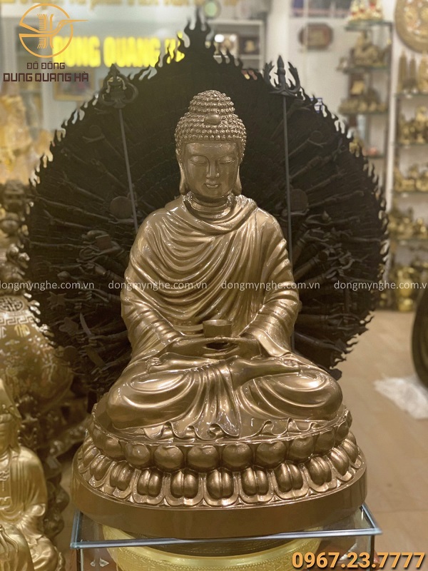 cách đặt bình hoa trên bàn thờ Phật 