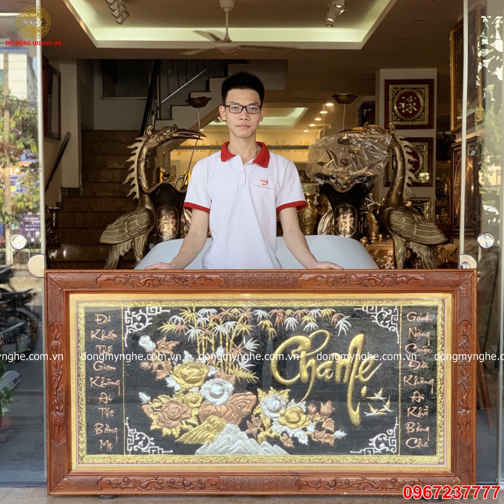 thư pháp cha mẹ ý nghĩa