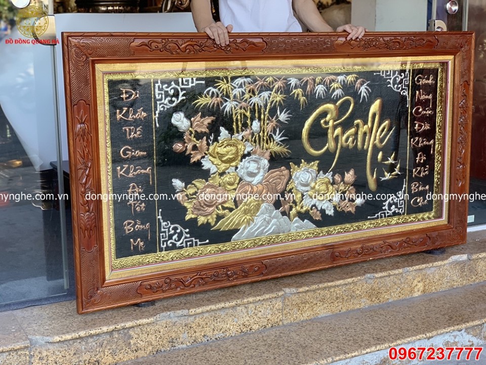 thư pháp cha mẹ ý nghĩa