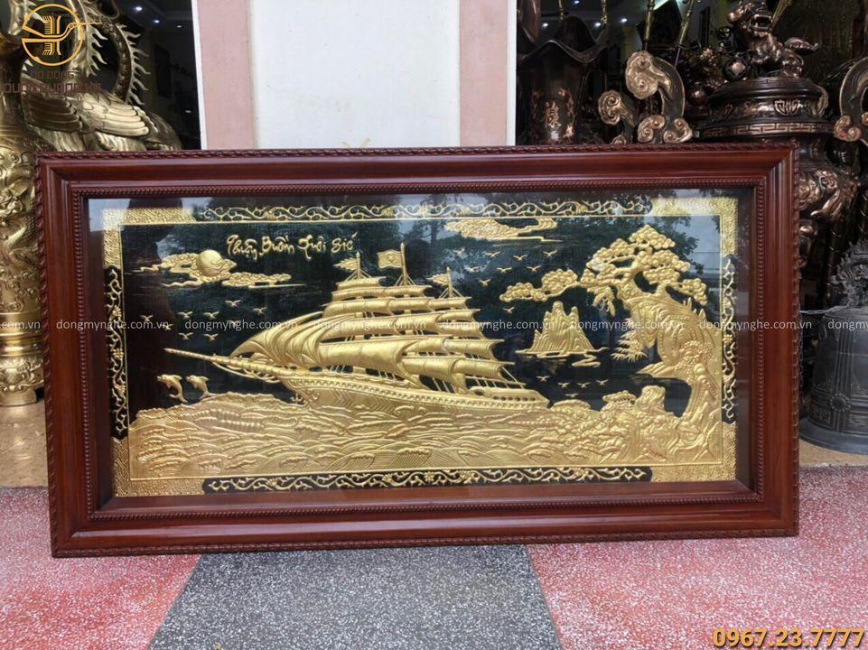 tranh dát vàng hà nội