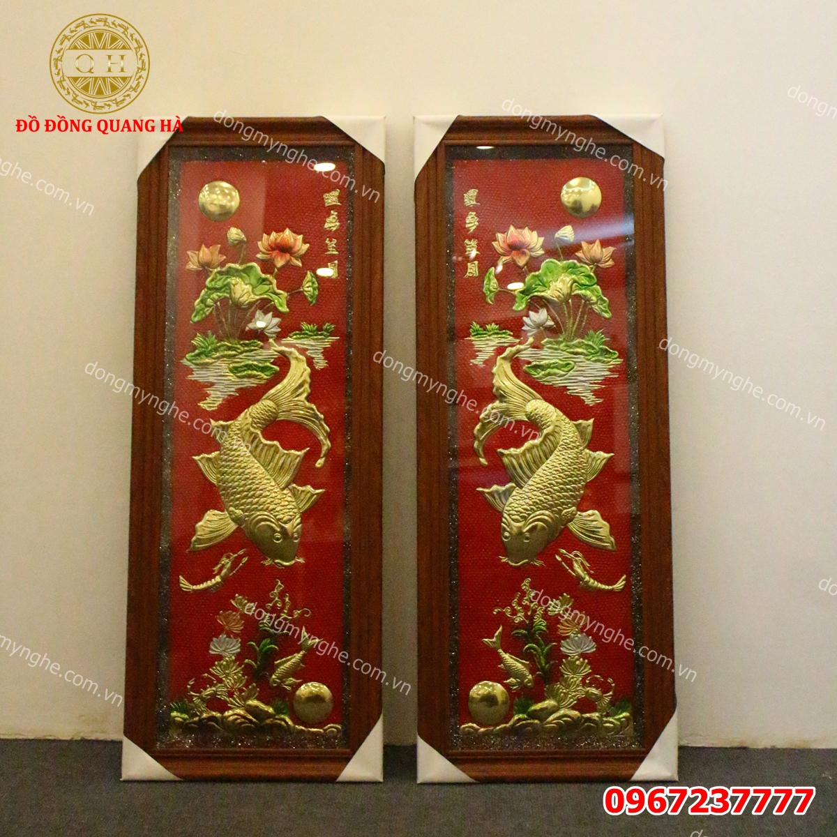 tranh cá chép đẹp nhất 