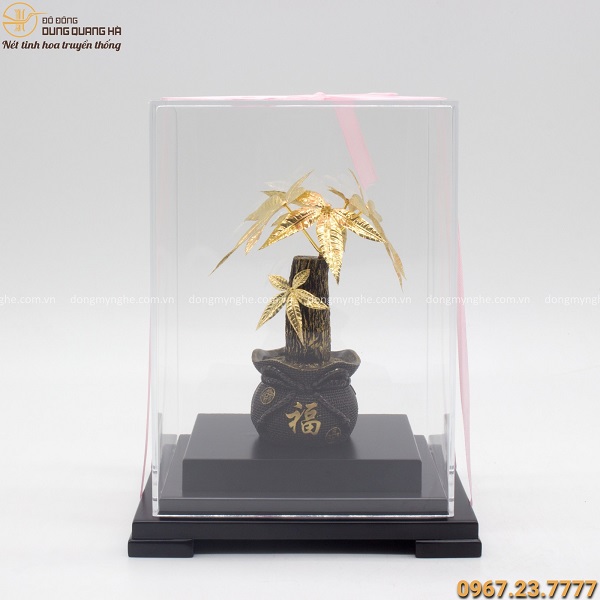 cây kim tiền bằng đồng