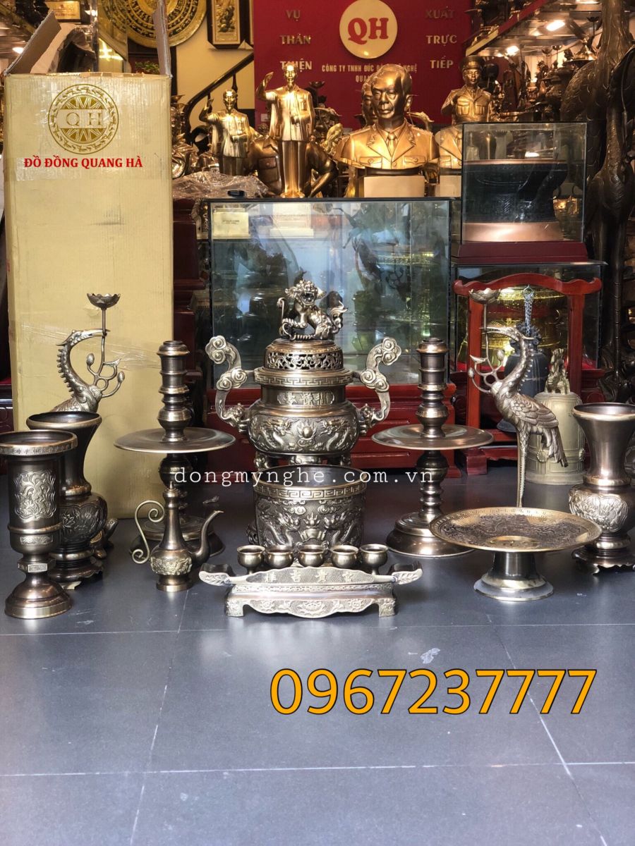 Đỉnh đồng thờ cúng 1