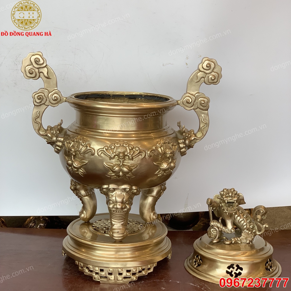 Bộ đỉnh đồng cao 60cm Bộ đỉnh đồng cao 60cm