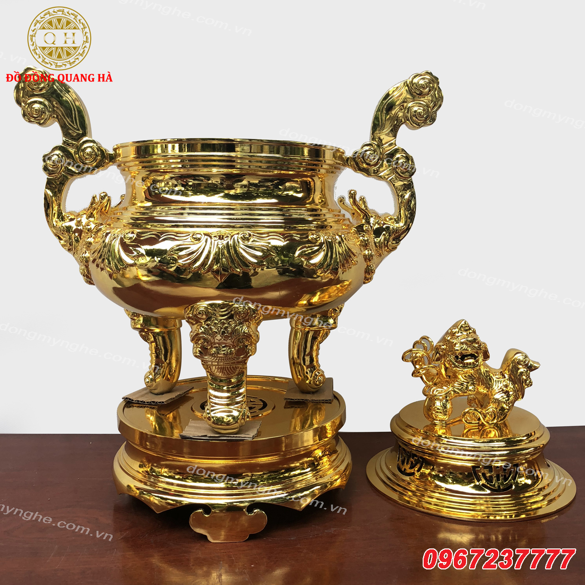 Bộ đỉnh đồng cao 60cm Bộ đỉnh đồng cao 60cm