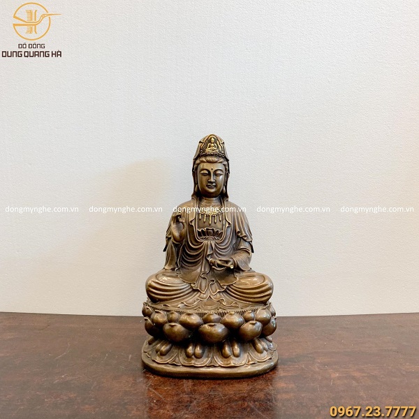 cách đặt tượng phật bà quan âm ngoài trời