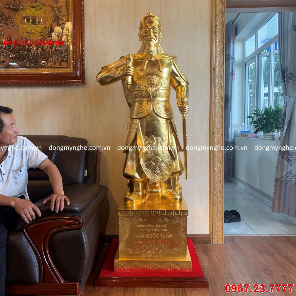 tượng trần hưng đạo nam định tượng trần hưng đạo nam định