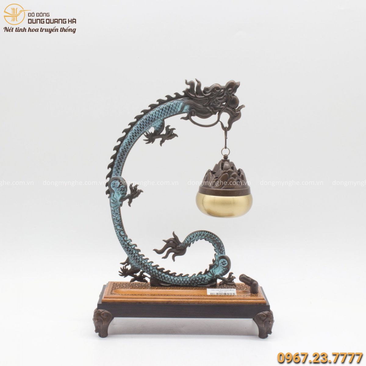 lư đồng xông trầm hương