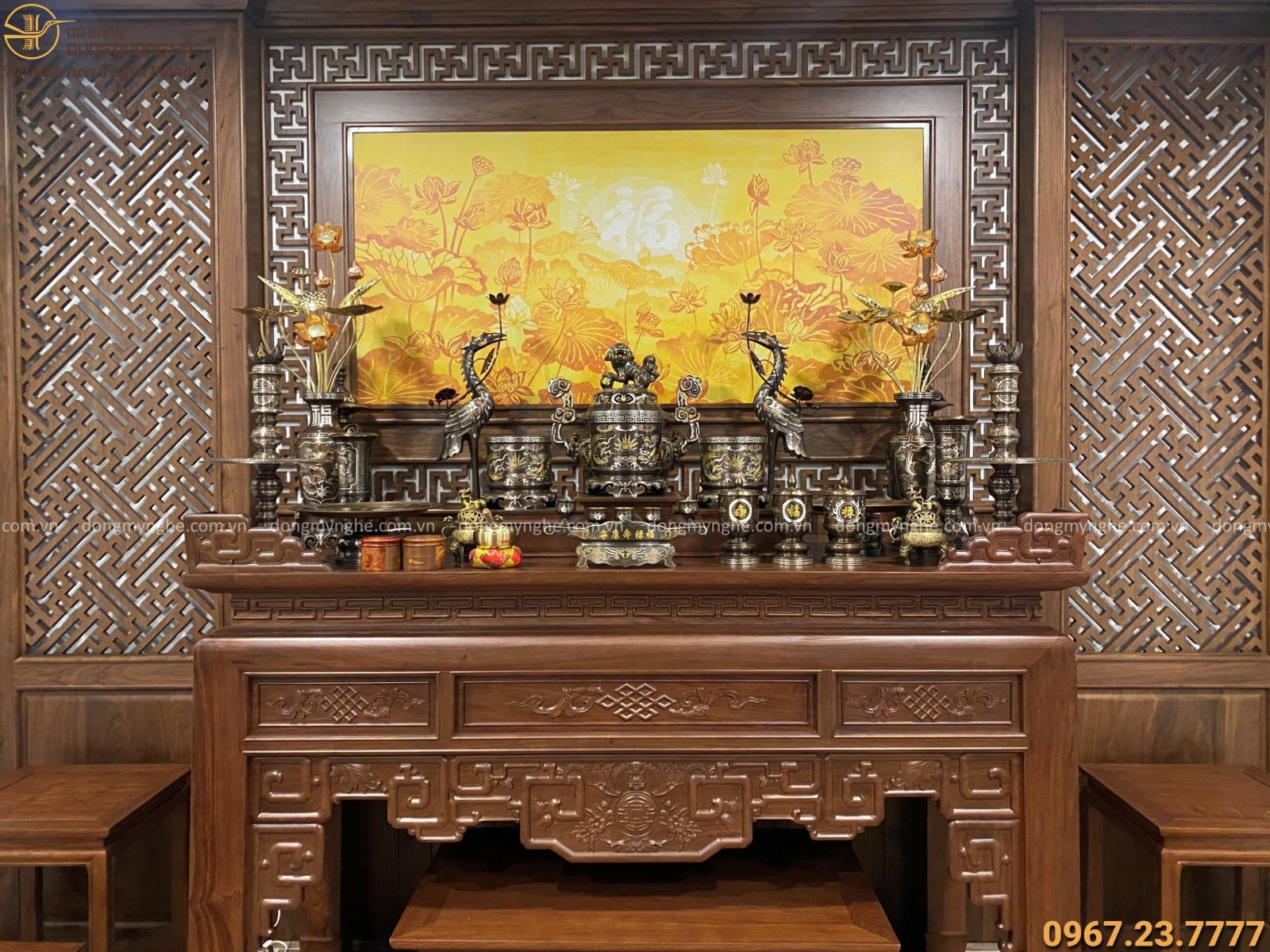 chọn bát hương thờ gia tiên 