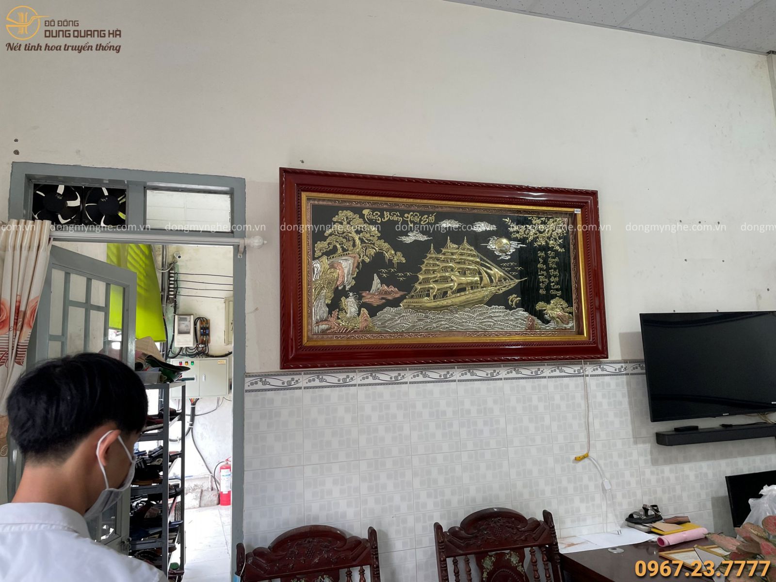 các mẫu tranh treo phòng khách đẹp 