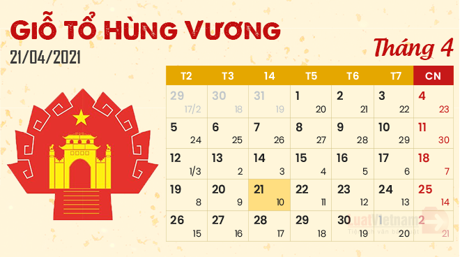 giỗ tổ hùng vương ngày mấy giỗ tổ hùng vương ngày mấy