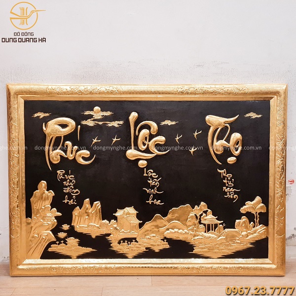 mẫu tranh thư pháp đẹp 