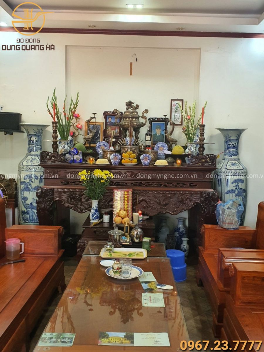 Bàn thờ phật tam cấp – Dịch vụ tang lễ trọn gói an táng, hỏa táng Thái  Bình, Nam Định