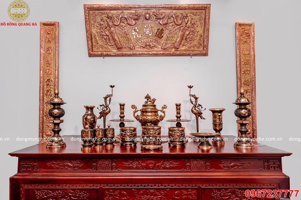 bộ đồ thờ phù hợp với kích thước bàn thờ chuẩn bộ đồ thờ phù hợp với kích thước bàn thờ chuẩn