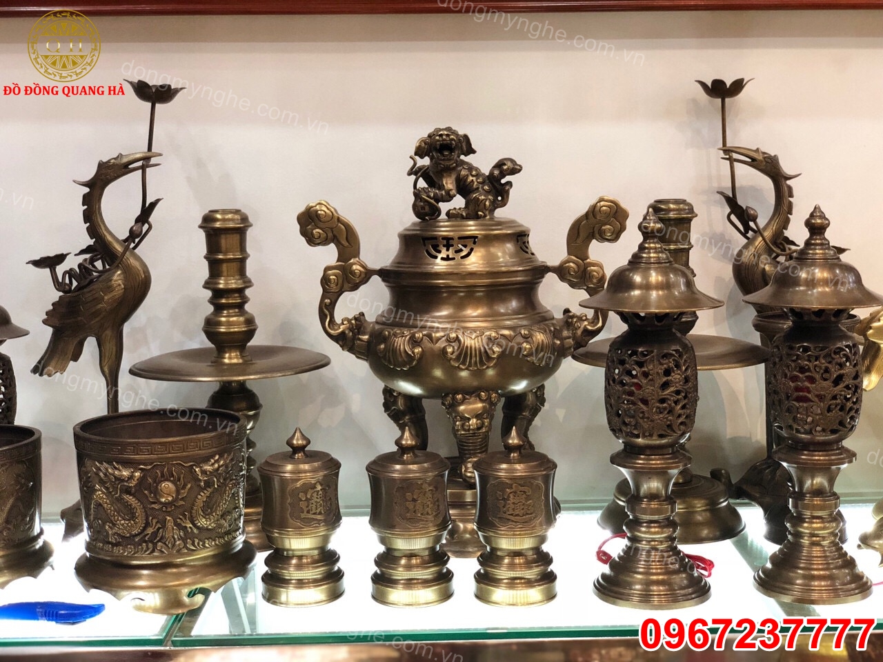 đồ thờ cúng bằng đồng 3