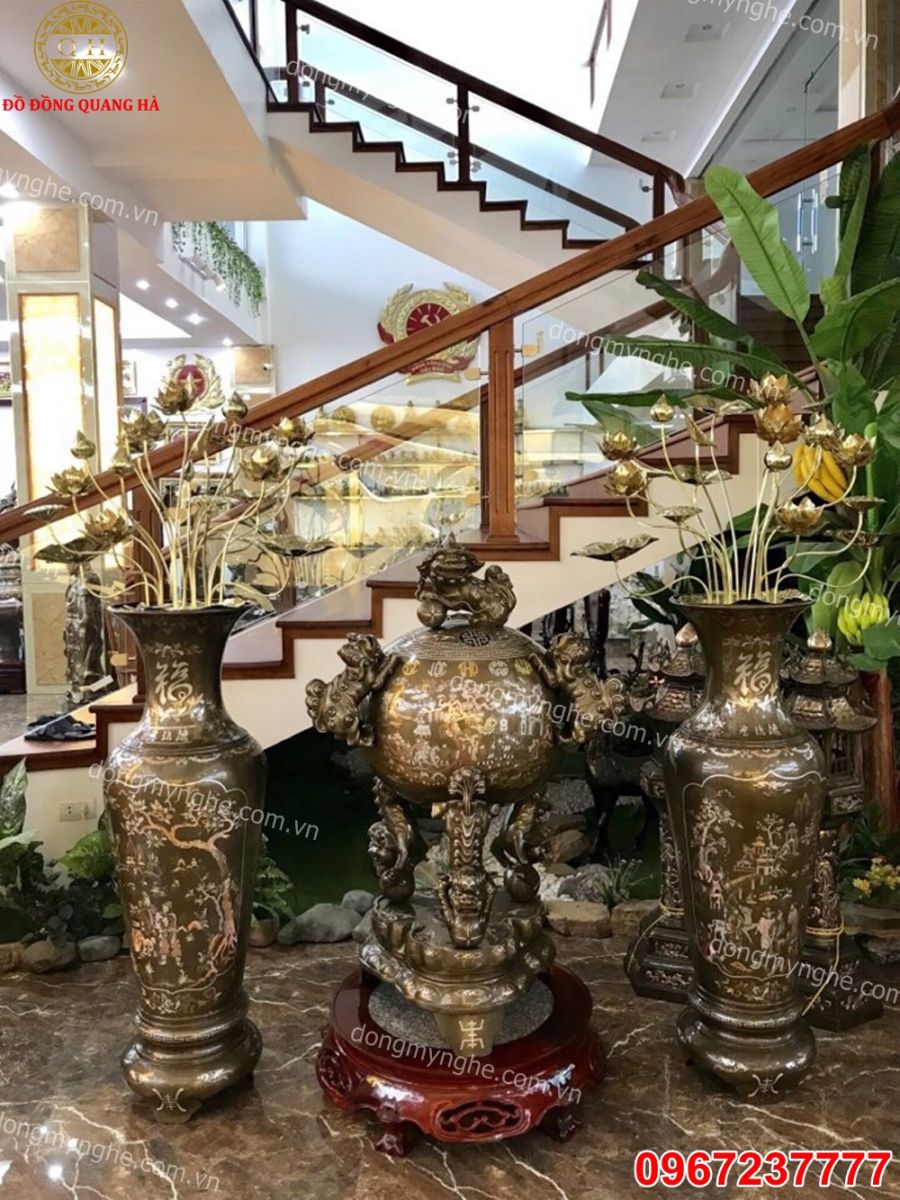 đồ thờ cúng bằng đồng 4