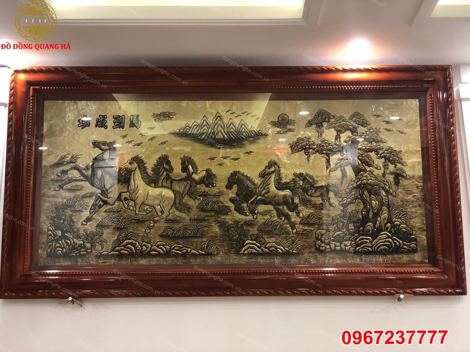 Tranh ngựa theo phong thủy 