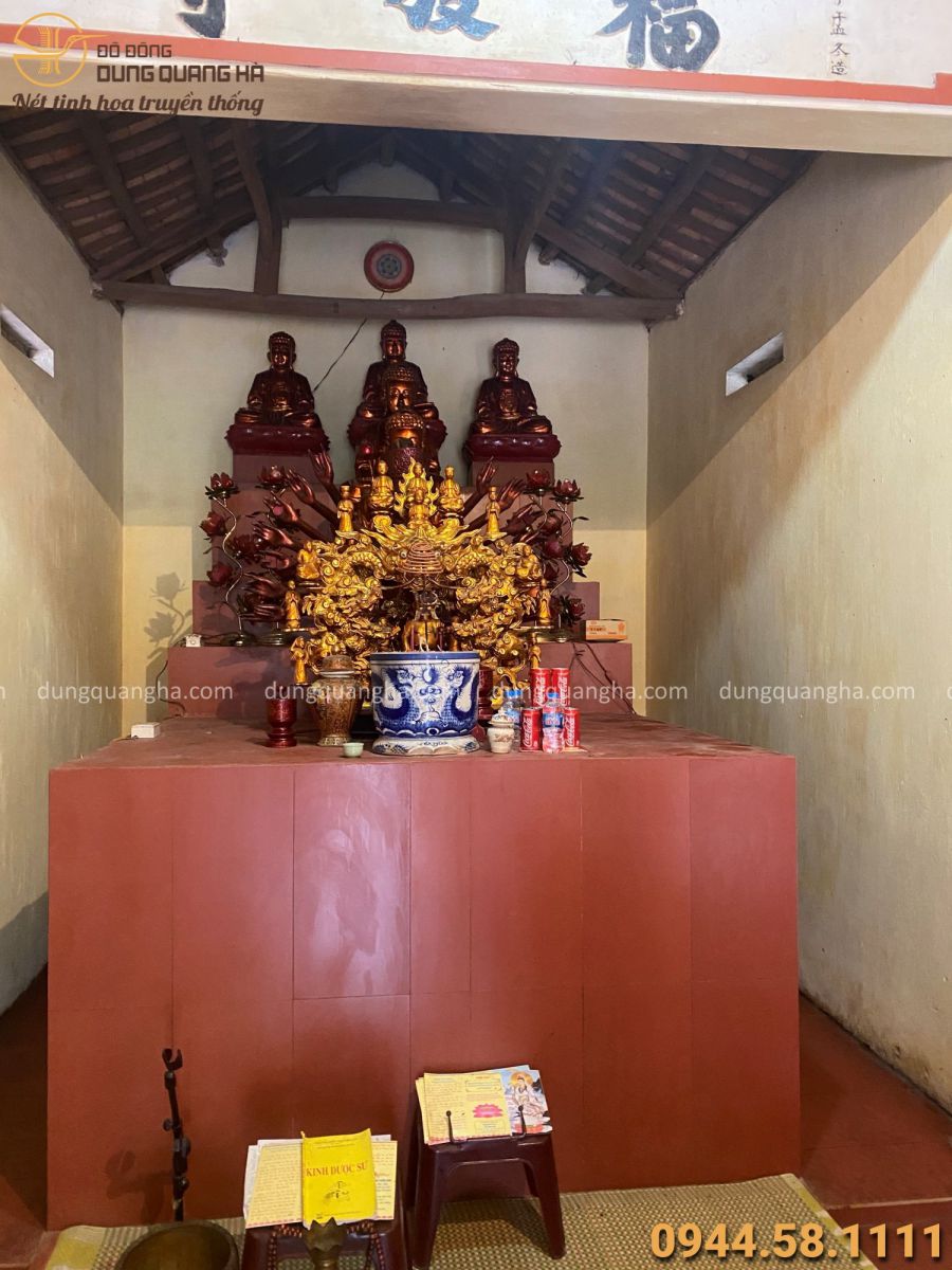 Tượng Phật Thiên Thủ Thiên Nhãn bằng đồng