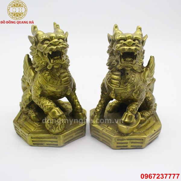 cách đặt kỳ lân trước nhà 