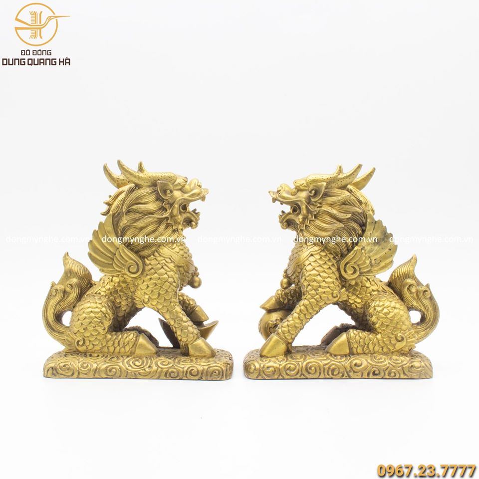 cách đặt kỳ lân trước nhà 