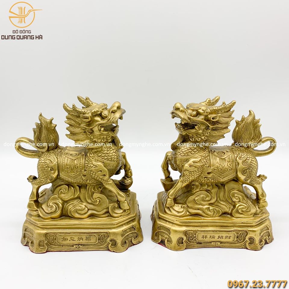 cách đặt kỳ lân trước nhà 