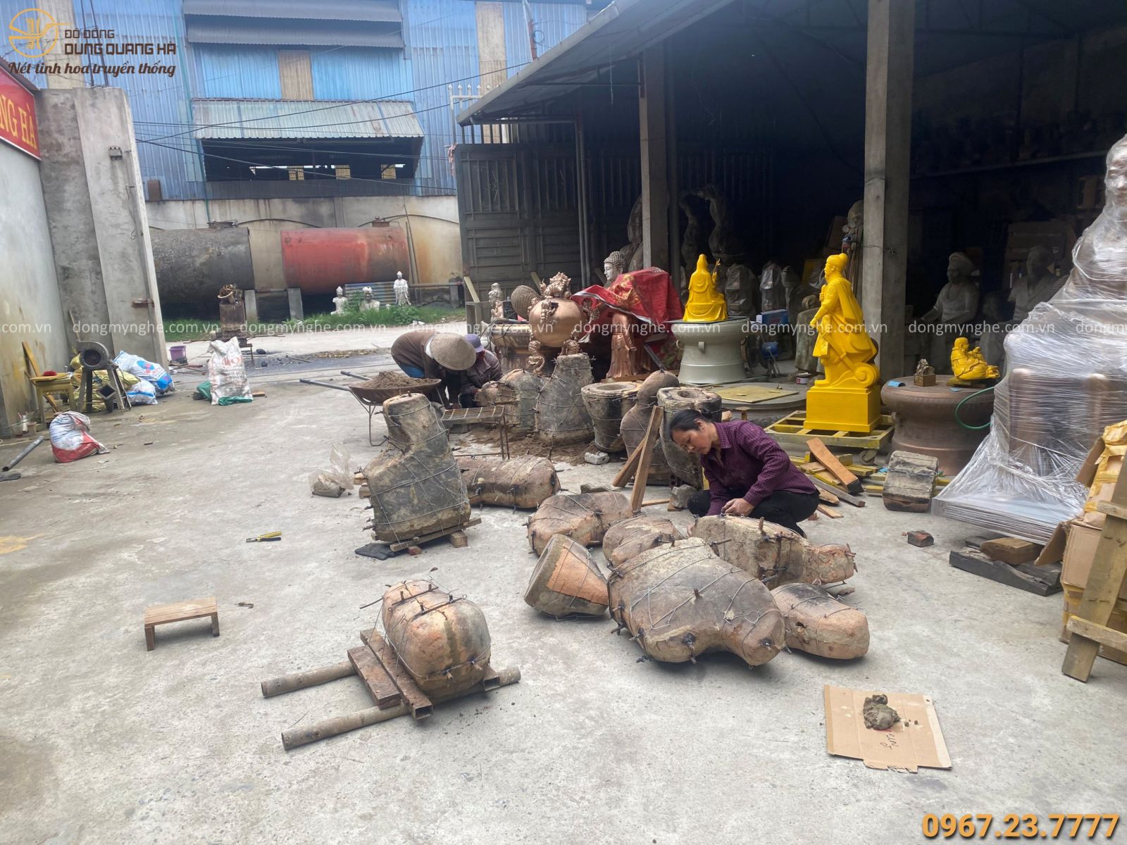 12 con giáp bằng đồng