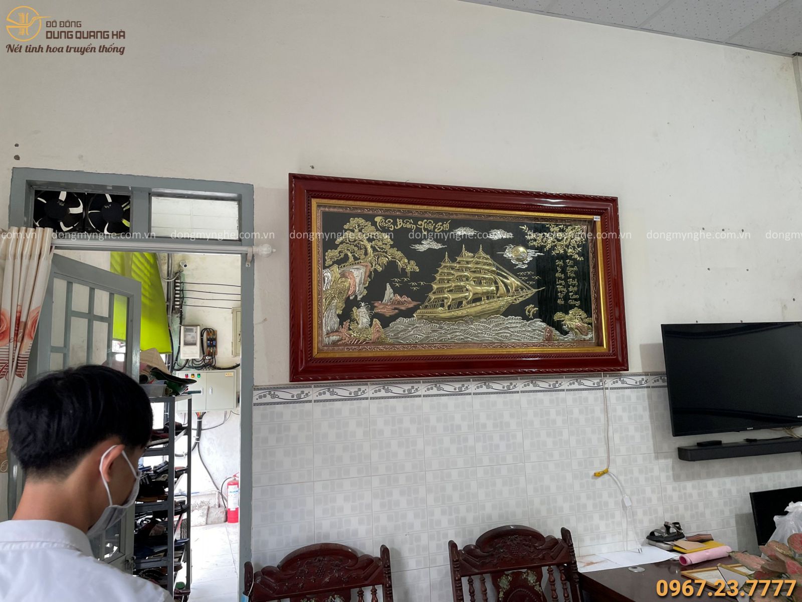 Tranh đồng thuận buồm xuôi gió