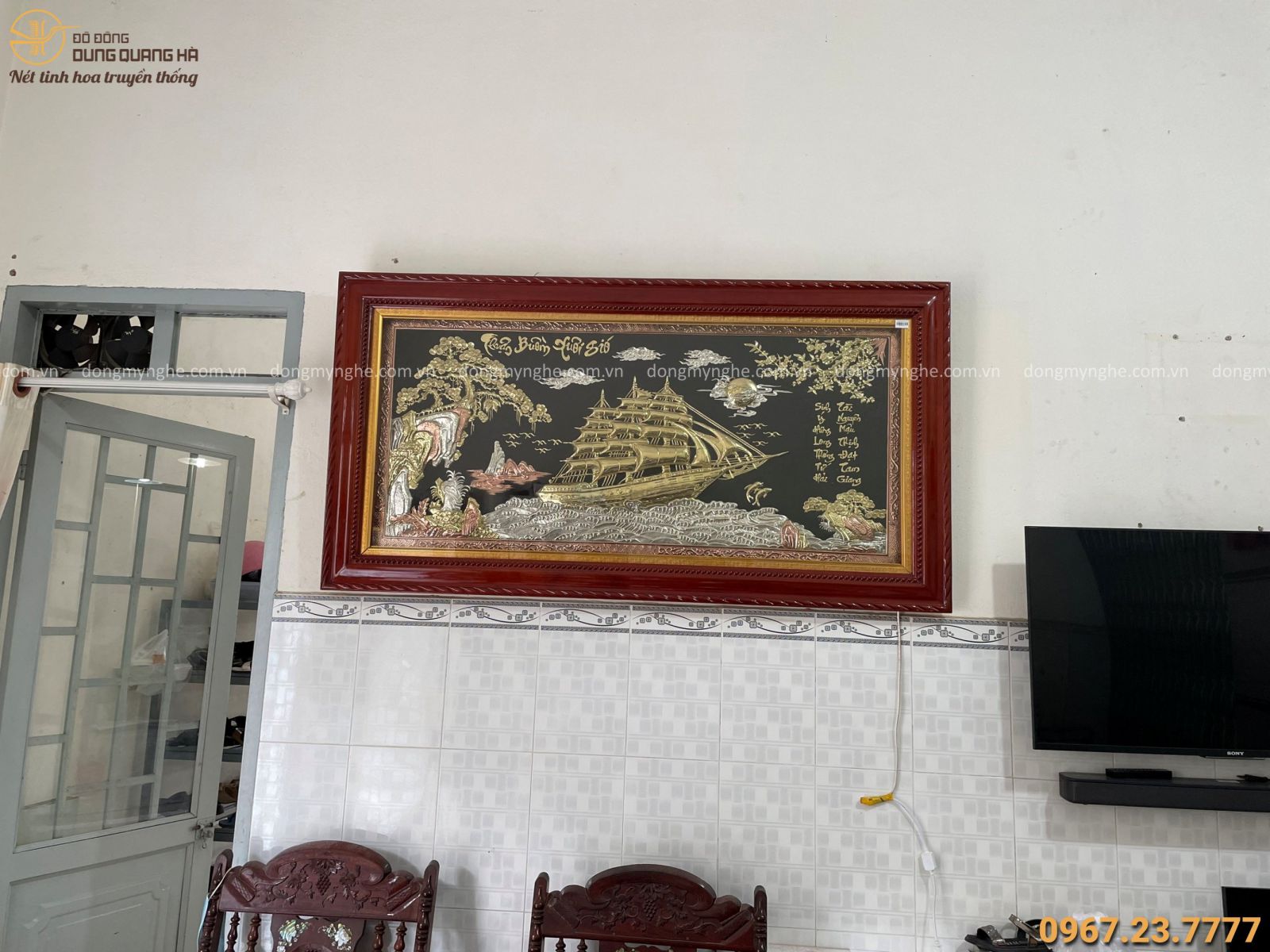 Tranh đồng thuận buồm xuôi gió Tranh đồng thuận buồm xuôi gió