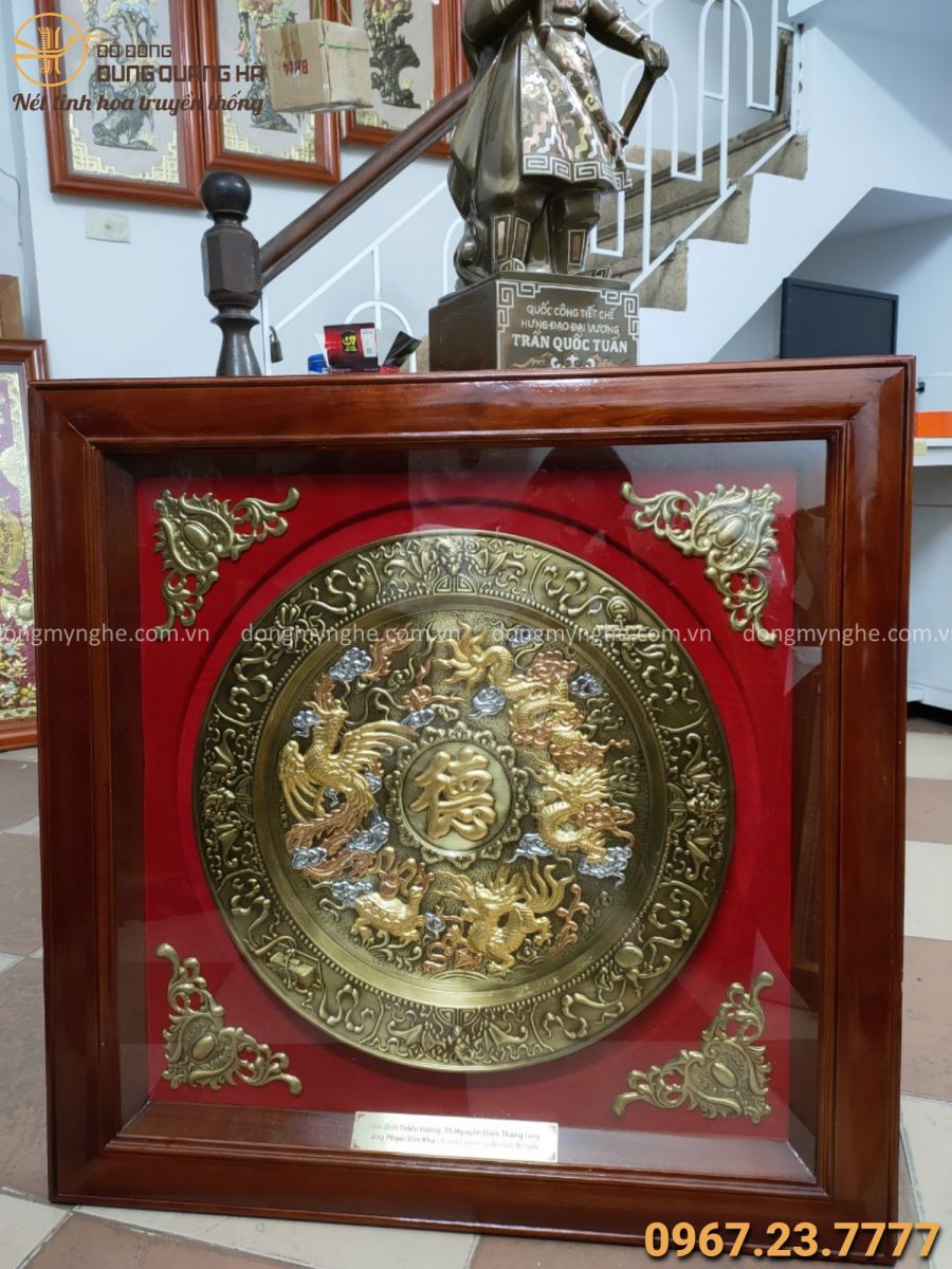 mâm đồng chữ đức mâm đồng chữ đức