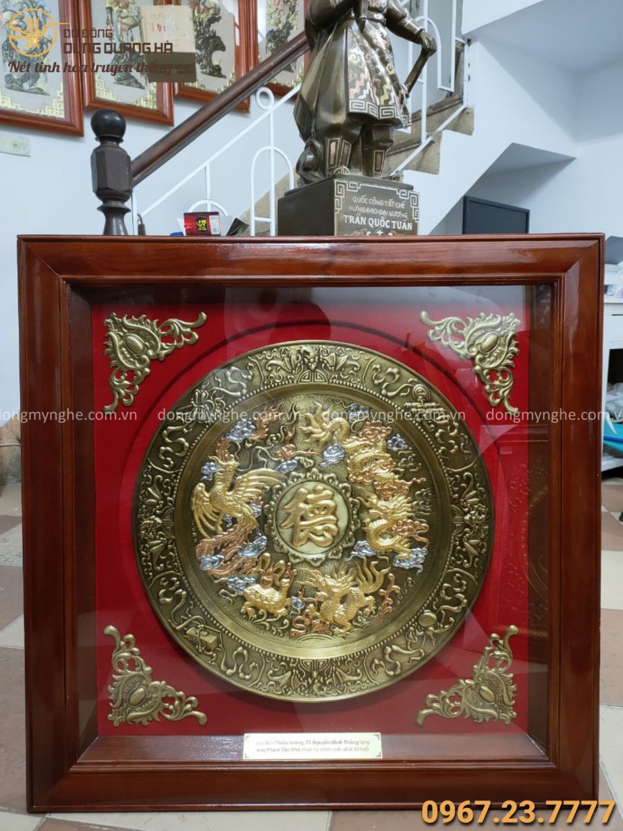 mâm đồng chữ đức mâm đồng chữ đức