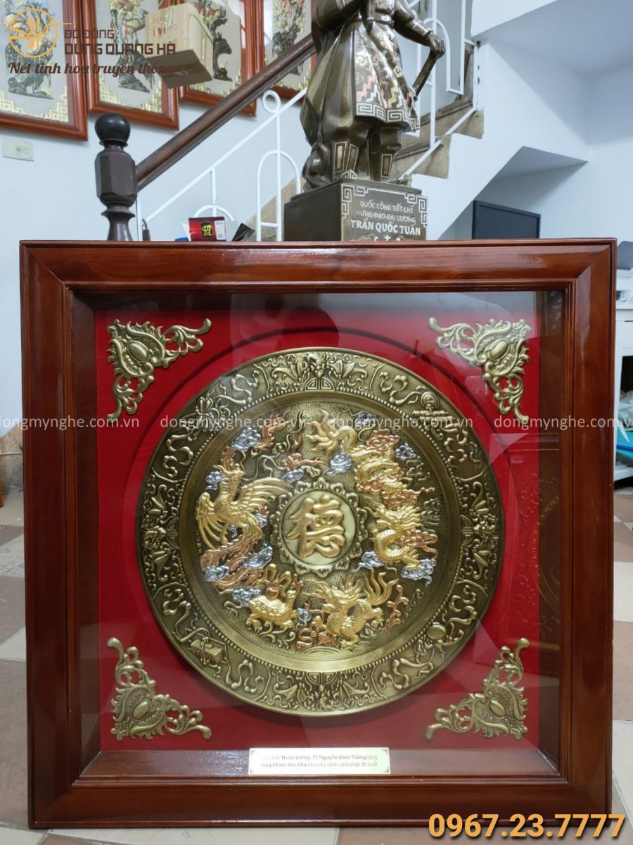 mâm đồng chữ đức mâm đồng chữ đức