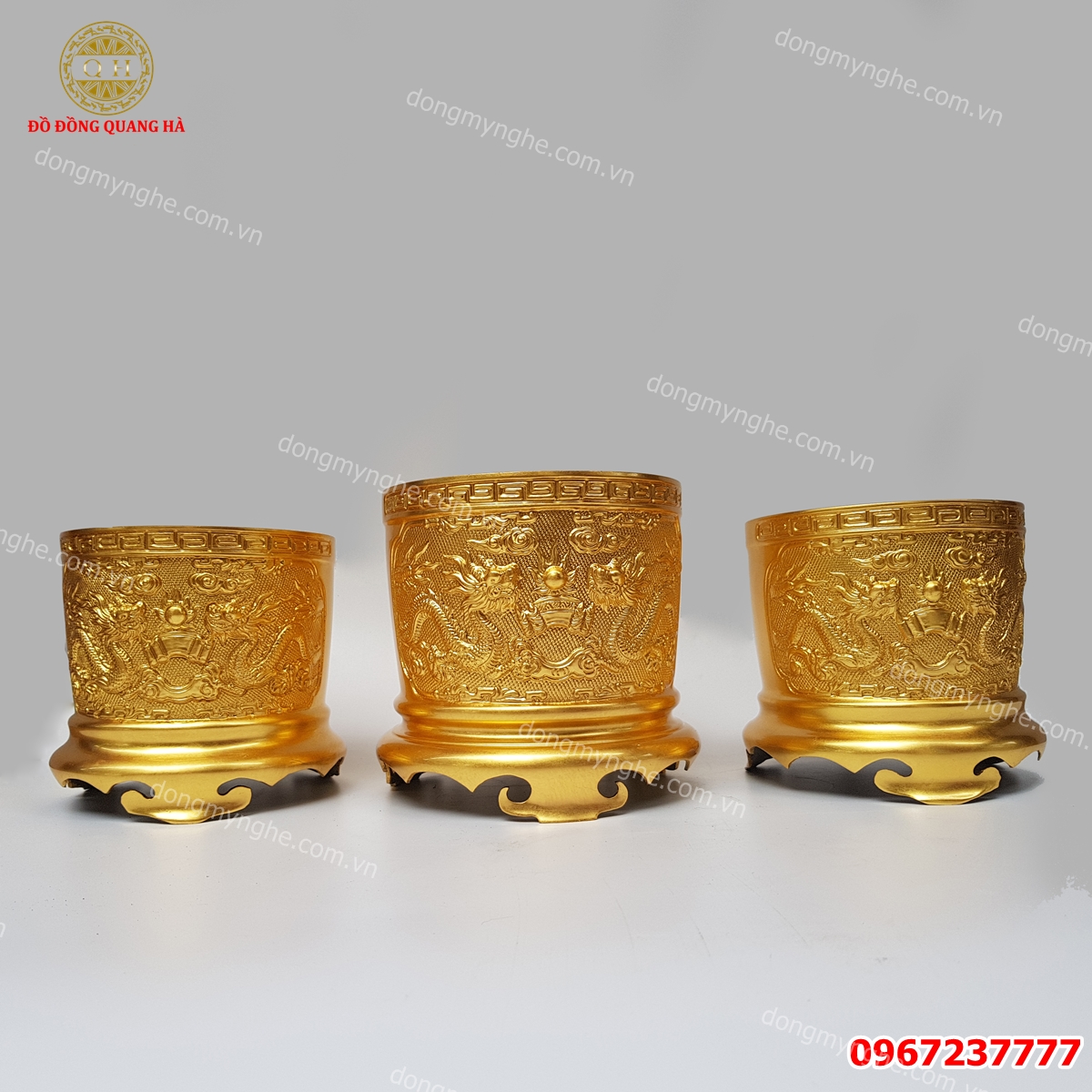 bộ 3 bát hương trên bàn thờ cách thay bát hương cũ