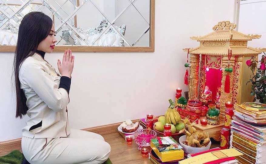 Cách bày ban Thần Tài đẹp Cách bày ban Thần Tài đẹp