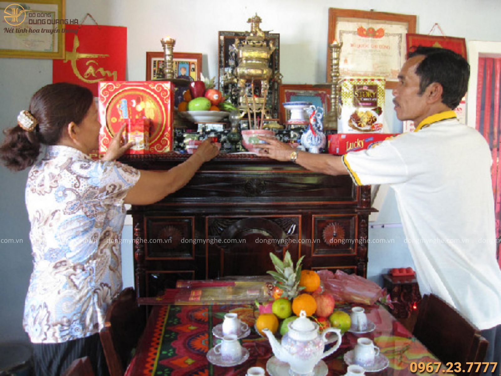 Con thứ có được thờ cúng cha mẹ mình