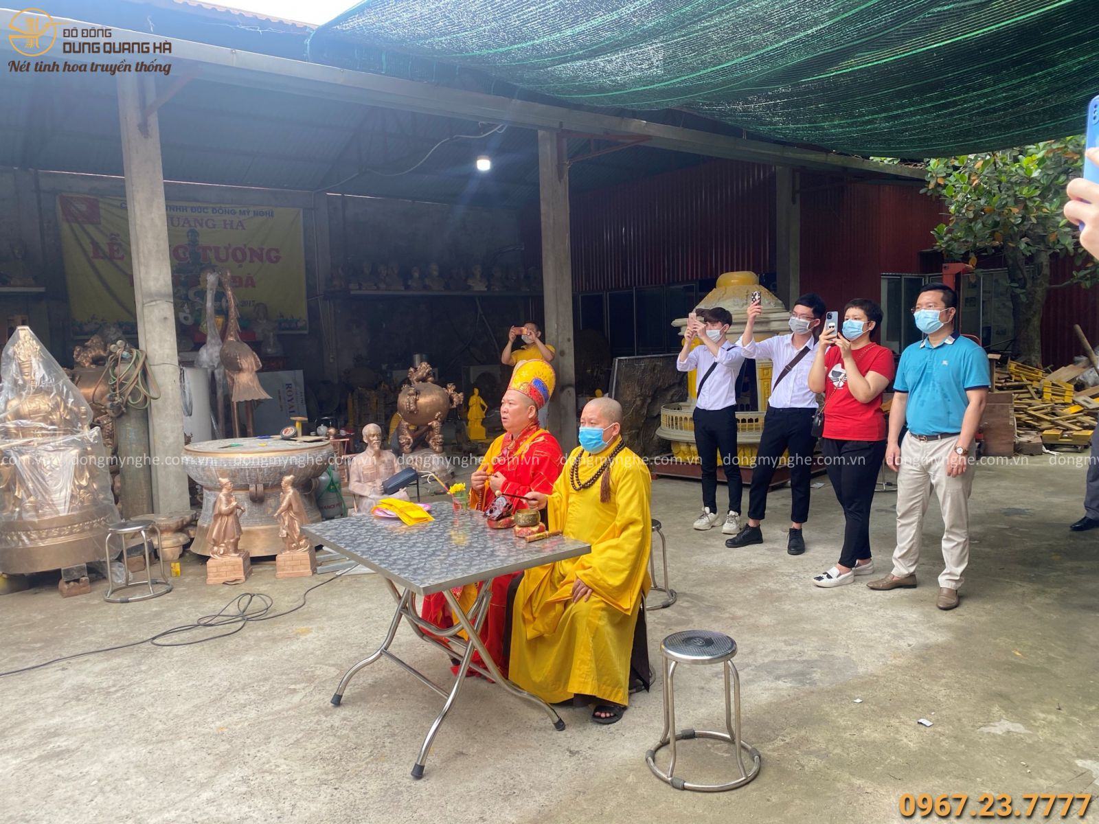 Đúc chuông đồng