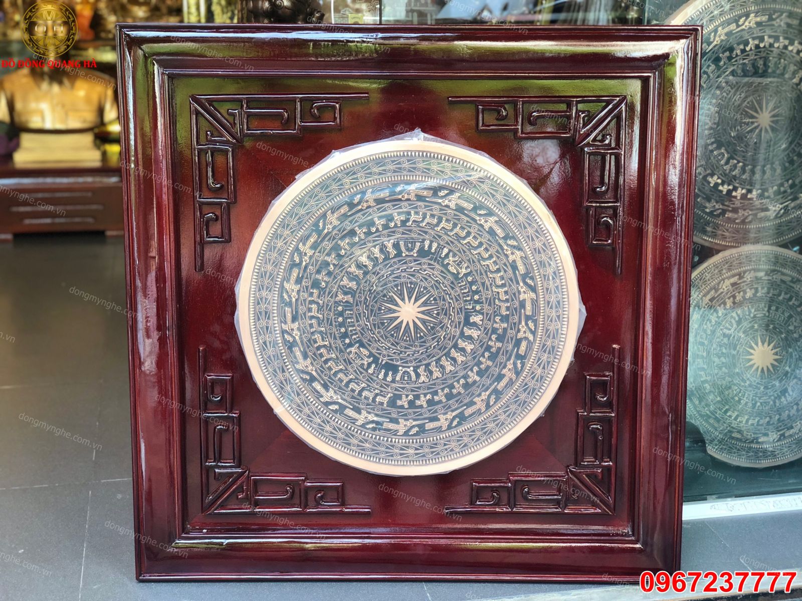 Tranh trống đồng 2 Tranh trống đồng 2