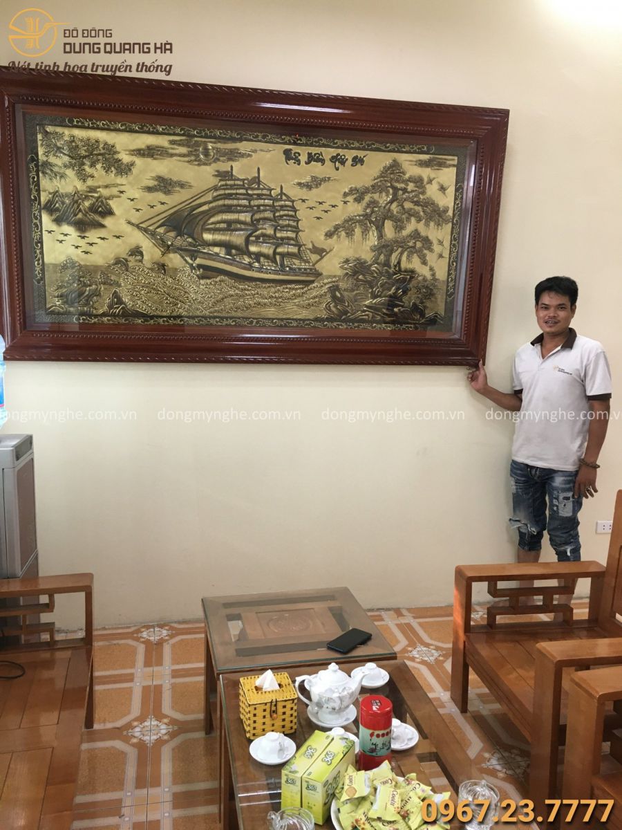 Tranh đồng thuận buồm xuôi gió