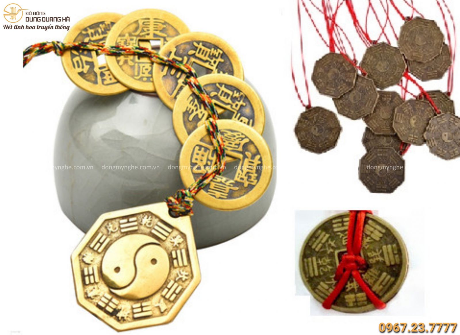 ý nghĩa 4 chữ trên đồng xu