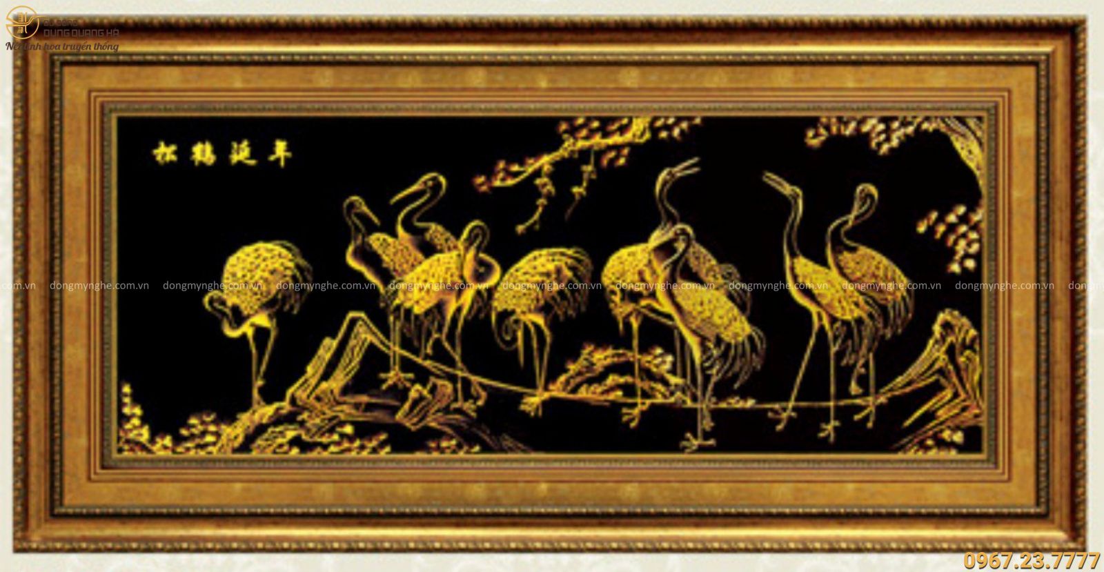 Tranh bàn thờ tổ tiên Tranh bàn thờ tổ tiên