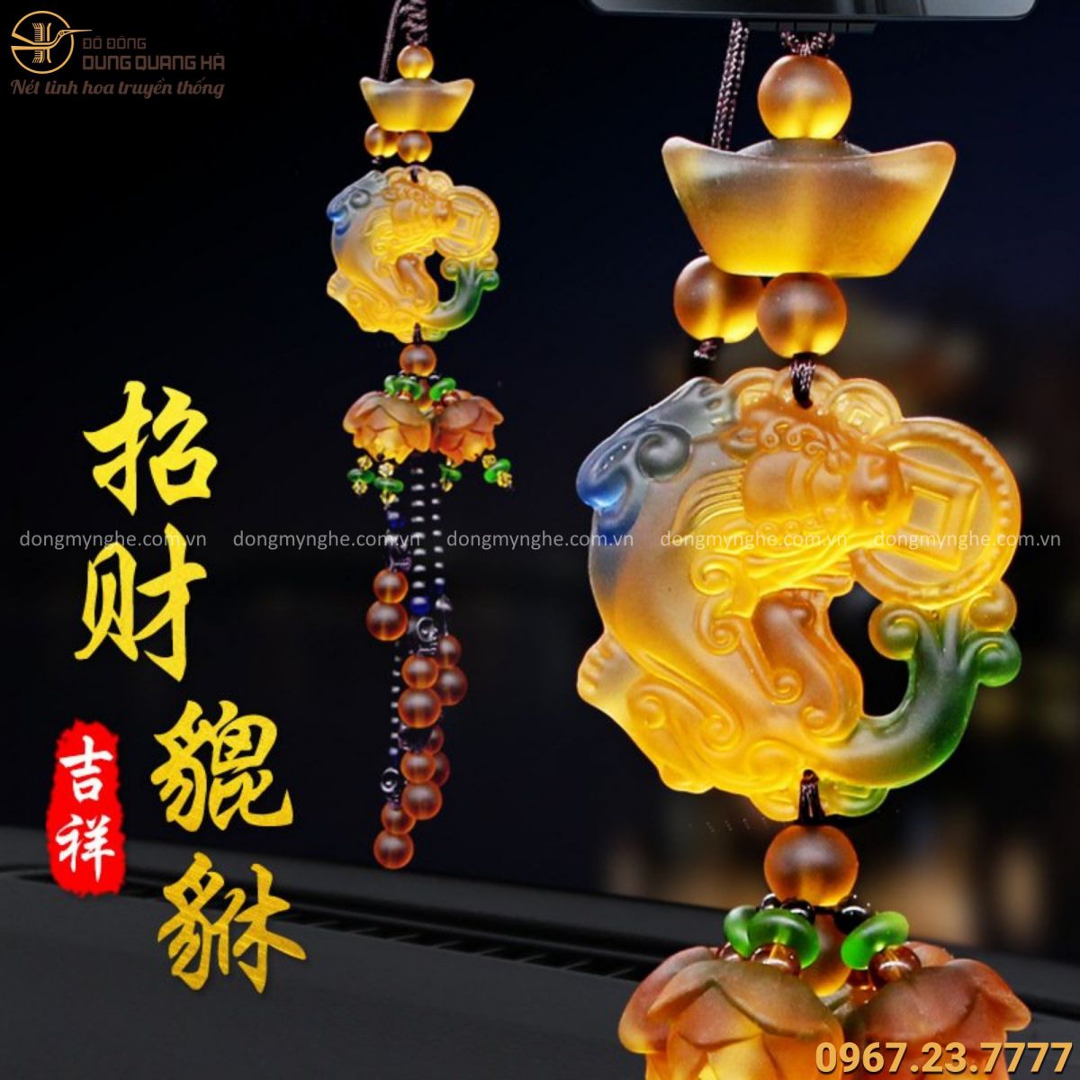 Mệnh Kim nên để gì trong xe ô tô