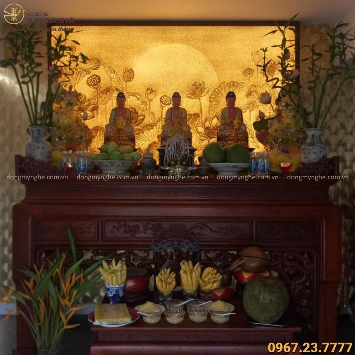 bàn thờ Phật trong nhà